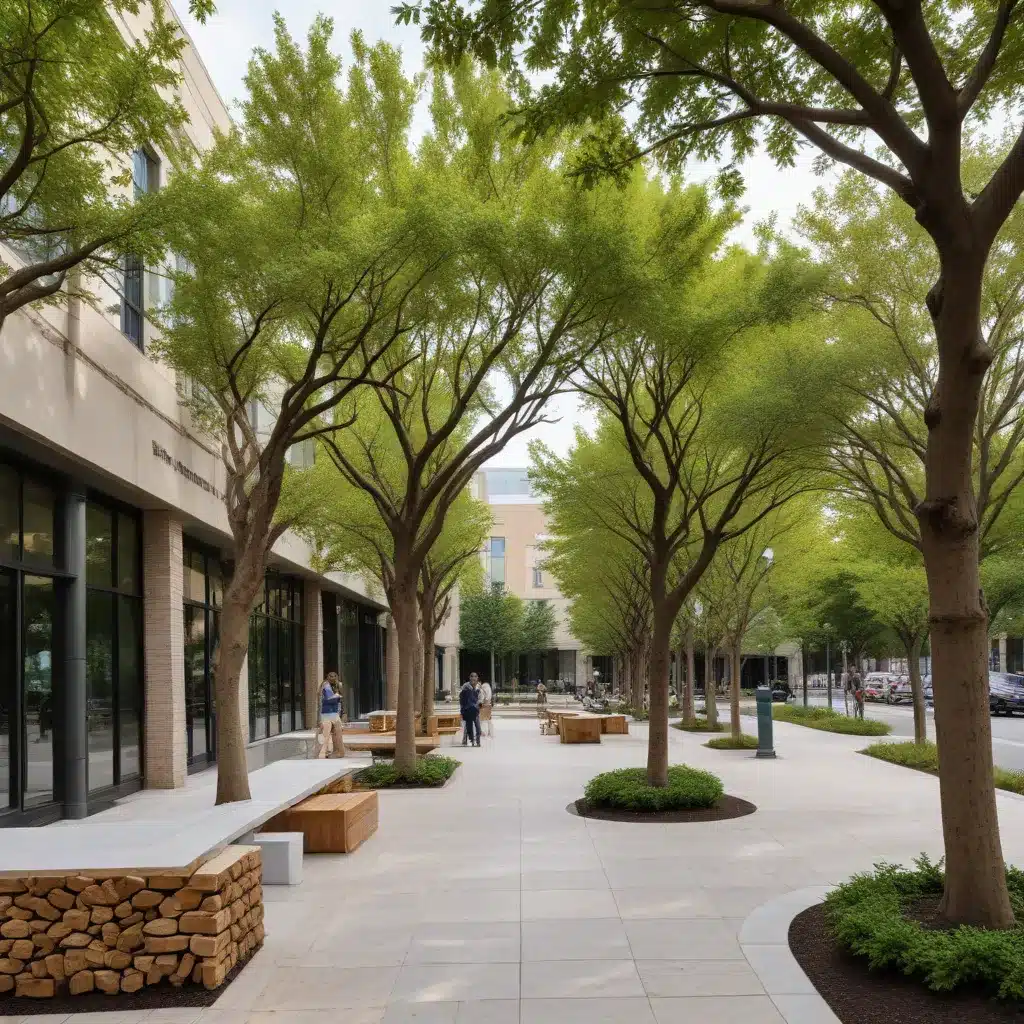 Beautifying Outdoor Spaces: Integrating Trees into Stunning Commercial Designs