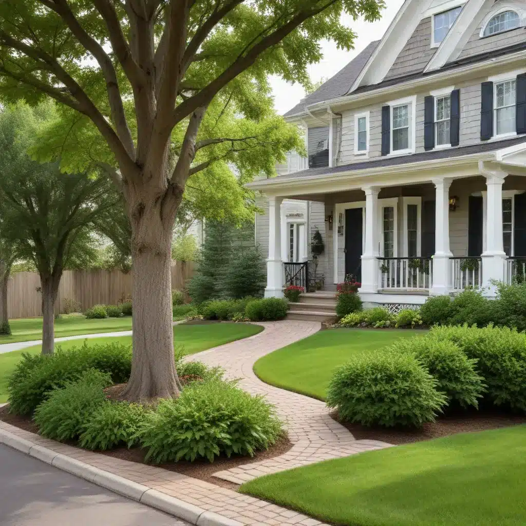 Enhancing Curb Appeal with Thoughtful Tree Placement