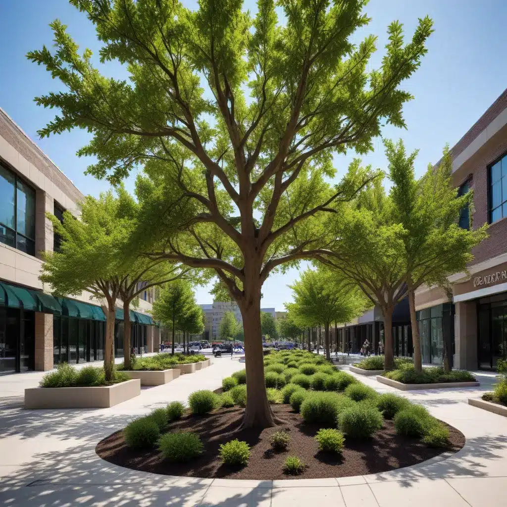 Optimal Tree Placement: Designing Functional and Aesthetically Pleasing Commercial Landscapes